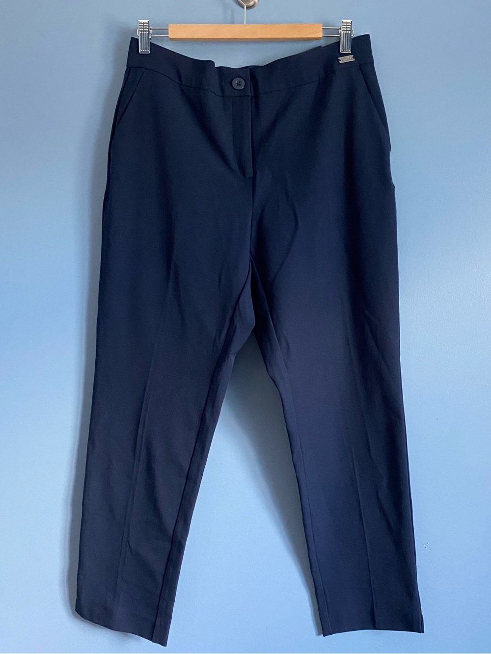 NWT Badgley Mischka Navy Dress Pants
